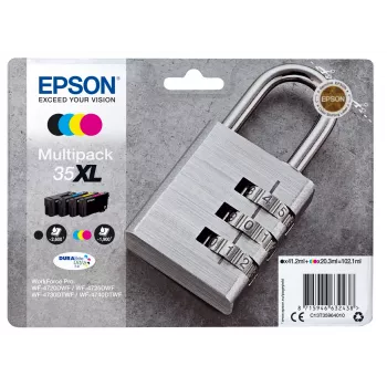 Epson Padlock Multipack 4-kolory 35XL DURABrite Ultra Ink