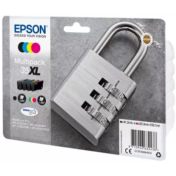 Epson Padlock Multipack 4-kolory 35XL DURABrite Ultra Ink