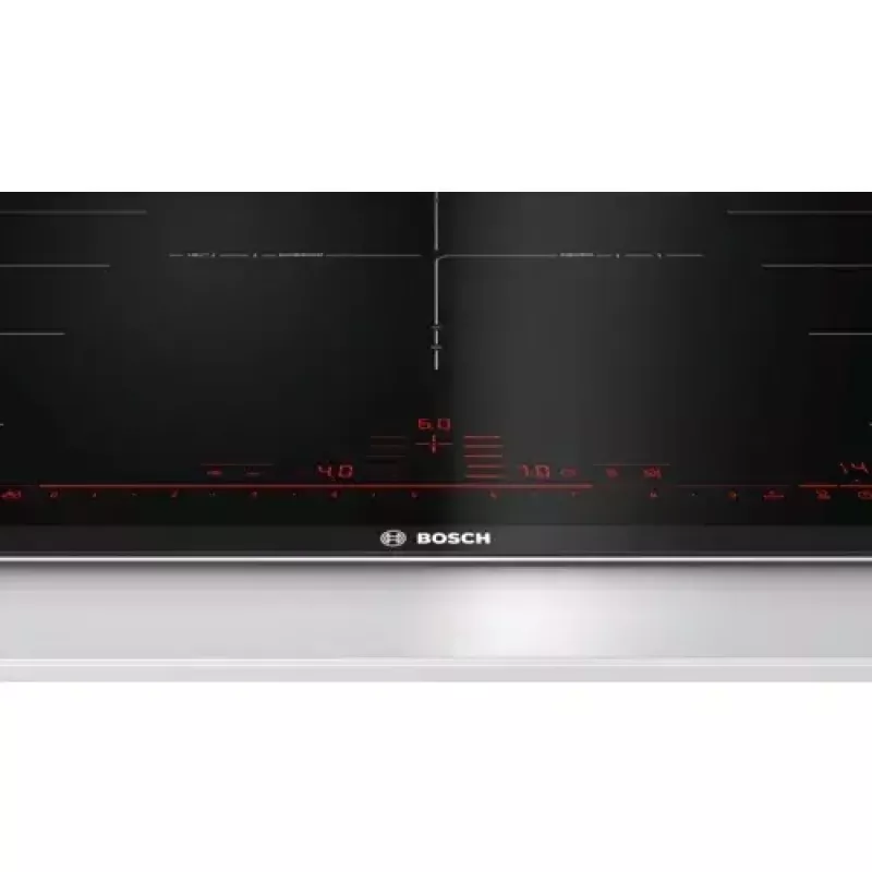 Płyta indukcyjna Bosch Serie 8 PXV975DC1E, czarna, do zabudowy, 90 cm, 5 stref