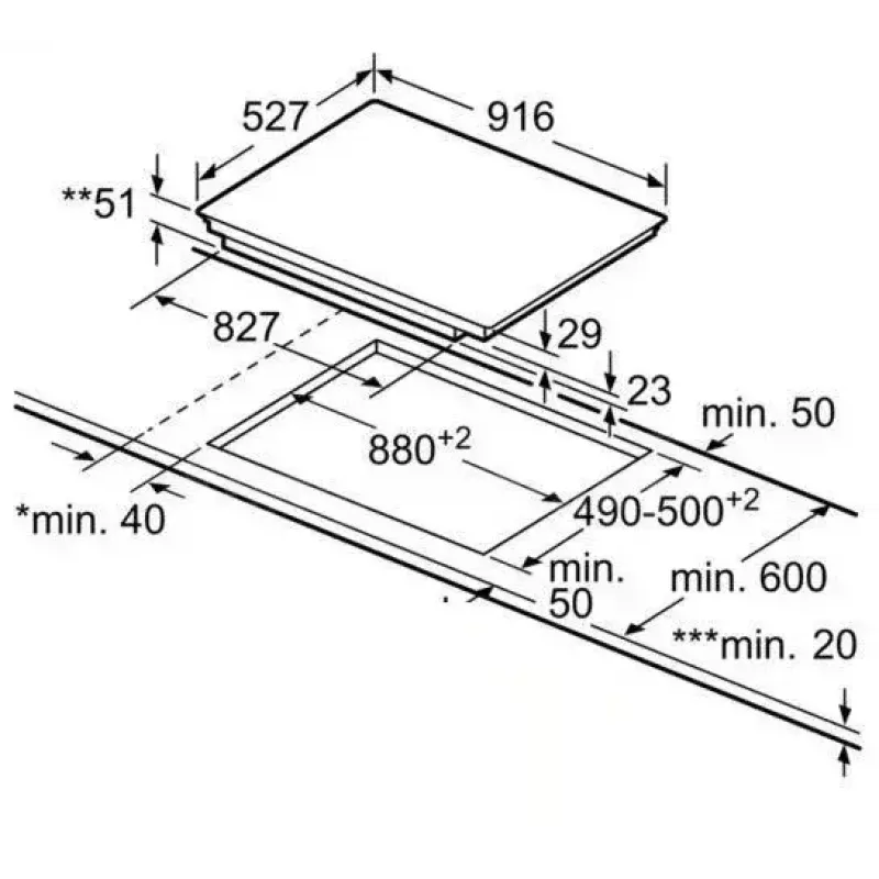 Płyta indukcyjna Bosch Serie 8 PXV975DC1E, czarna, do zabudowy, 90 cm, 5 stref