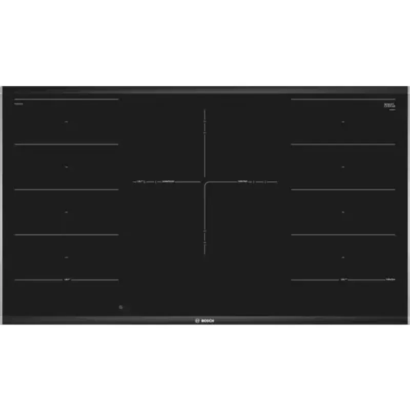 Płyta indukcyjna Bosch Serie 8 PXV975DC1E, czarna, do zabudowy, 90 cm, 5 stref
