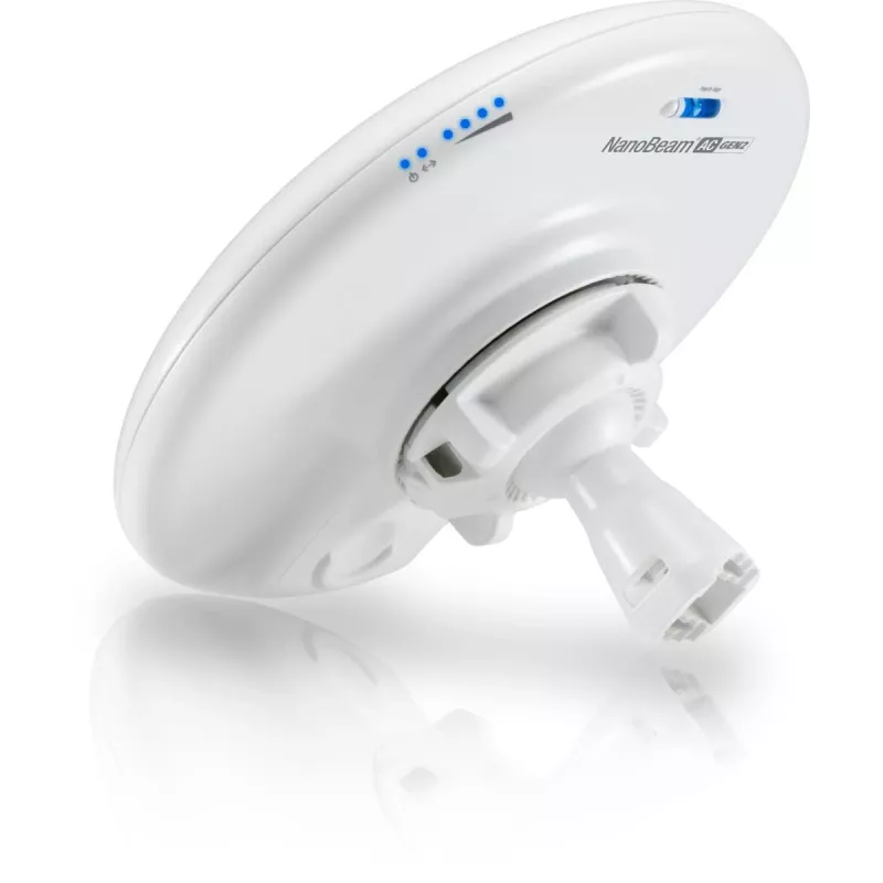 UBIQUITI NETWORKS Punkt dostępowy Nano Beam Ac Gen2 Nbe-5ac-gen2 Airmax Atheros MIPS 74kc Biały