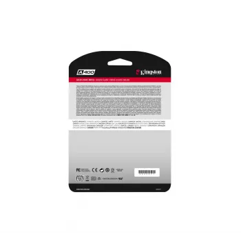 Kingston Technology A400 480 GB 2,5 cala Serial ATA III TLC