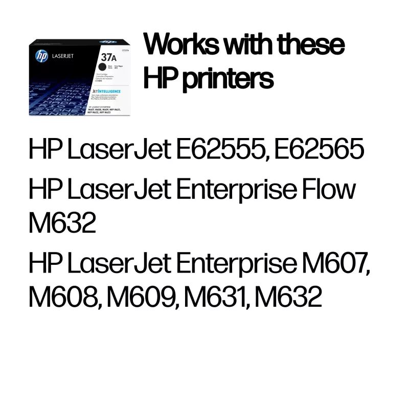 Wkład tonerowy HP 37A Black Original LaserJet 3000 stron