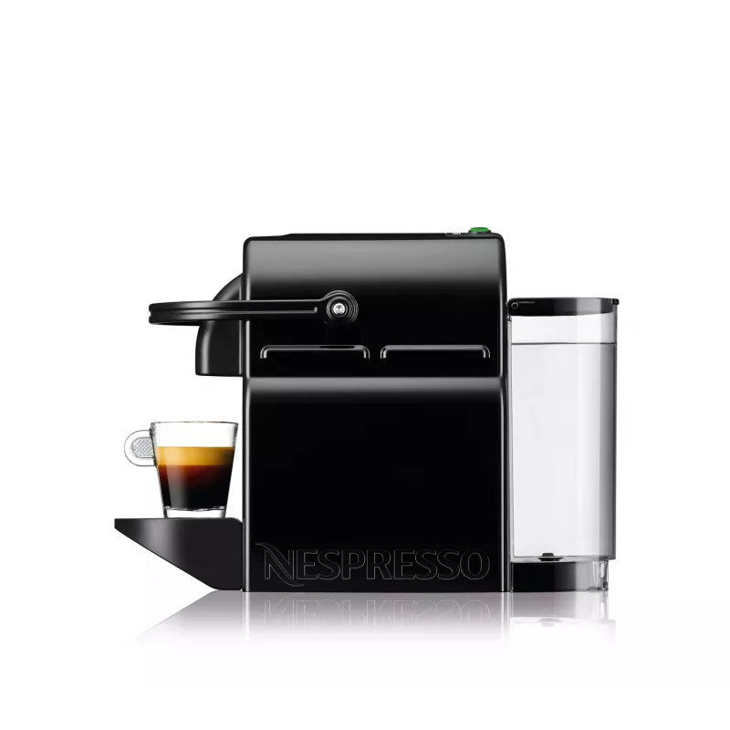 Ekspres do kawy kapsułkowej De’Longhi Inissia EN 80.BAE, Nespresso, zbiornik na wodę 0,7 l, 19 bar, czarny