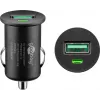 Adapter samochodowy Goobay 18 W Quick Charge 3.0 czarny