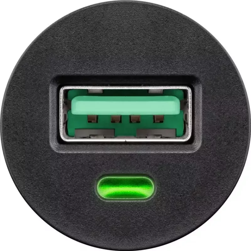 Adapter samochodowy Goobay 18 W Quick Charge 3.0 czarny