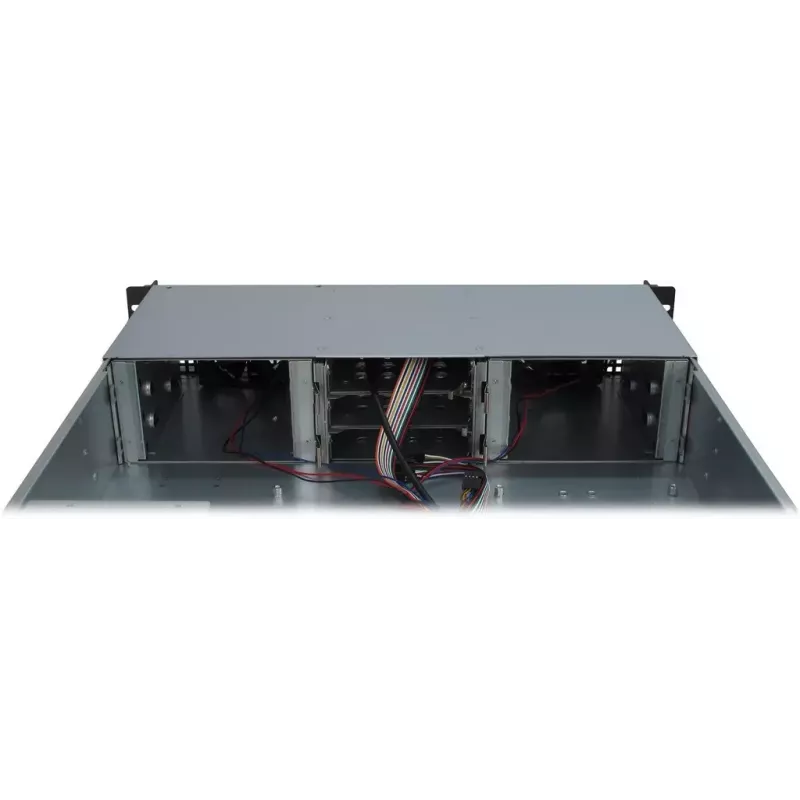 Obudowa serwerowa Inter-Tech 2U-20240 Rack Czarna
