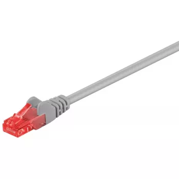 Kabel sieciowy Goobay CAT 6 kabel krosowy RJ-45 Cat6 30 m szary