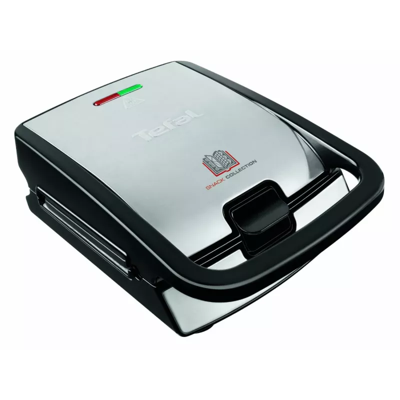 Tefal Snack Collection SW852D opiekacz do kanapek 700 W Czarny, Stal nierdzewna