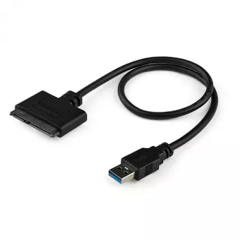 StarTech.com Kabel SATA na USB z UASP, Czarny, 6 Gbit/s, CE, FCC, 0 - 60 °C, -10 - 70 °C, 49 mm