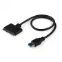 StarTech.com Kabel SATA na USB z UASP, Czarny, 6 Gbit/s, CE, FCC, 0 - 60 °C, -10 - 70 °C, 49 mm