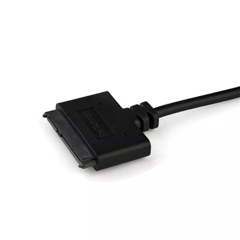 StarTech.com Kabel SATA na USB z UASP, Czarny, 6 Gbit/s, CE, FCC, 0 - 60 °C, -10 - 70 °C, 49 mm