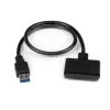 StarTech.com Kabel SATA na USB z UASP, Czarny, 6 Gbit/s, CE, FCC, 0 - 60 °C, -10 - 70 °C, 49 mm