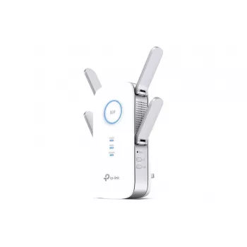 Wzmacniacz sieciowy TP-Link RE650, nadajnik sieciowy, biały, 10, 100, 1000 Mbit/s