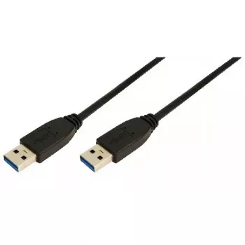 Kabel USB LogiLink CU0038 USB 3.2 Gen 1 1m Czarny
