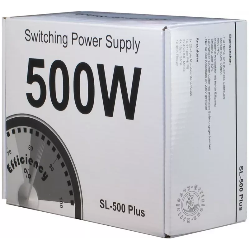 INTER-TECH Zasilacz SL-500 Plus 500W ATX