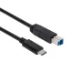 Kabel CLUB3D USB 3.1 Gen2 Type-C do Type-B męski/męski, 1 M./ 3.3 Ft.