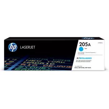 HP 205A cyjan oryginalny wkład z tonerem do LaserJet, 900 stron, cyjan, 1 szt.
