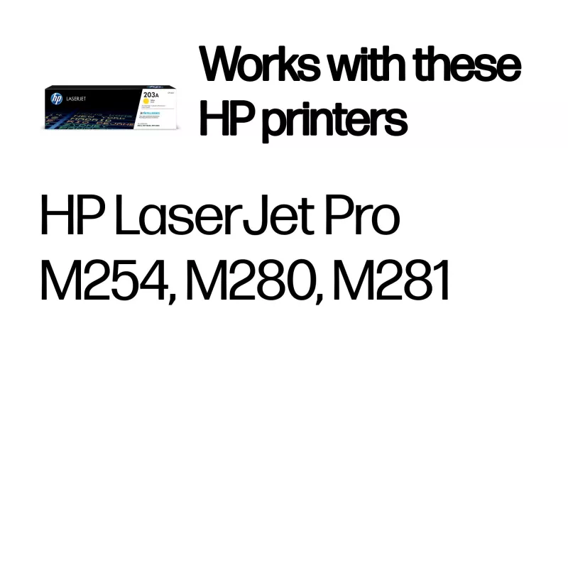 HP 203A Żółty Oryginalny LaserJet Toner