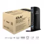 Stacja dokująca CLUB3D USB3.2 Gen1 Typ A lub C z podwójnym wyświetlaczem 4K60Hz, certyfikowana DisplayLink®