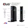 Stacja dokująca CLUB3D USB3.2 Gen1 Typ A lub C z podwójnym wyświetlaczem 4K60Hz, certyfikowana DisplayLink®