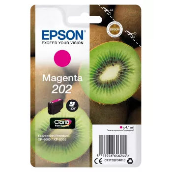 Epson Kiwi Singlepack Magenta 202 Claria Premium kaseta z atramentem
