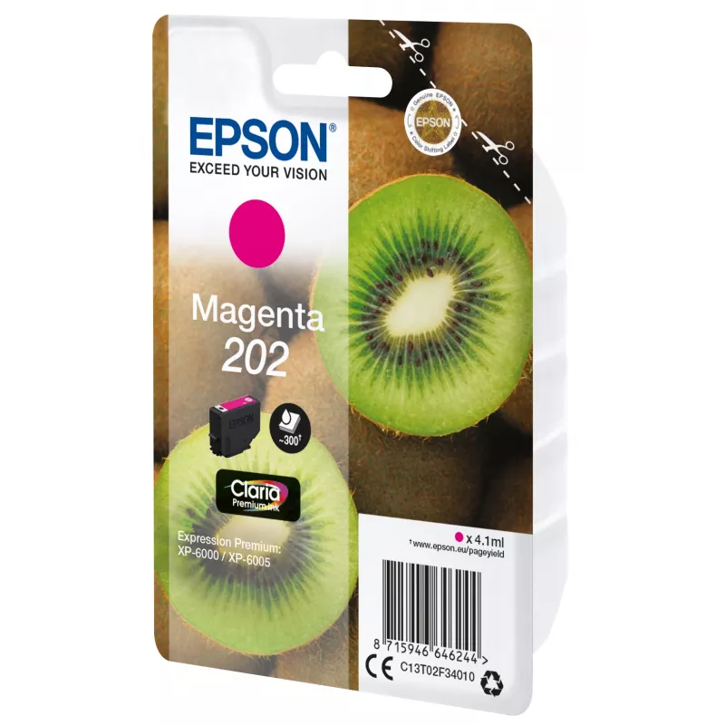 Epson Kiwi Singlepack Magenta 202 Claria Premium kaseta z atramentem