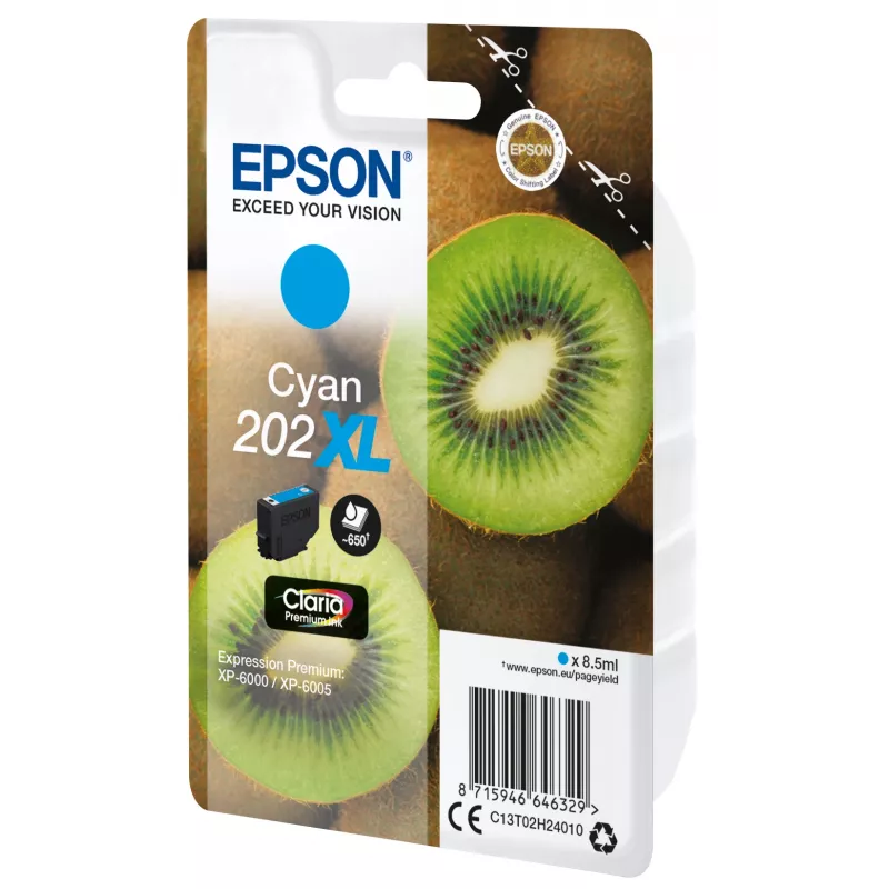Wkład Epson 202XL do Expression Premium XP-6000 Cyjan