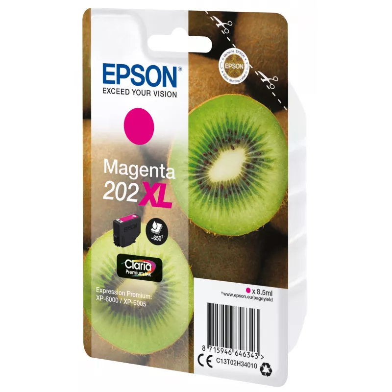 Epson Kiwi Singlepack magenta 202XL Claria Premium Ink