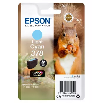 Epson Squirrel Singlepack Light cyjan 378 Claria Photo HD Ink