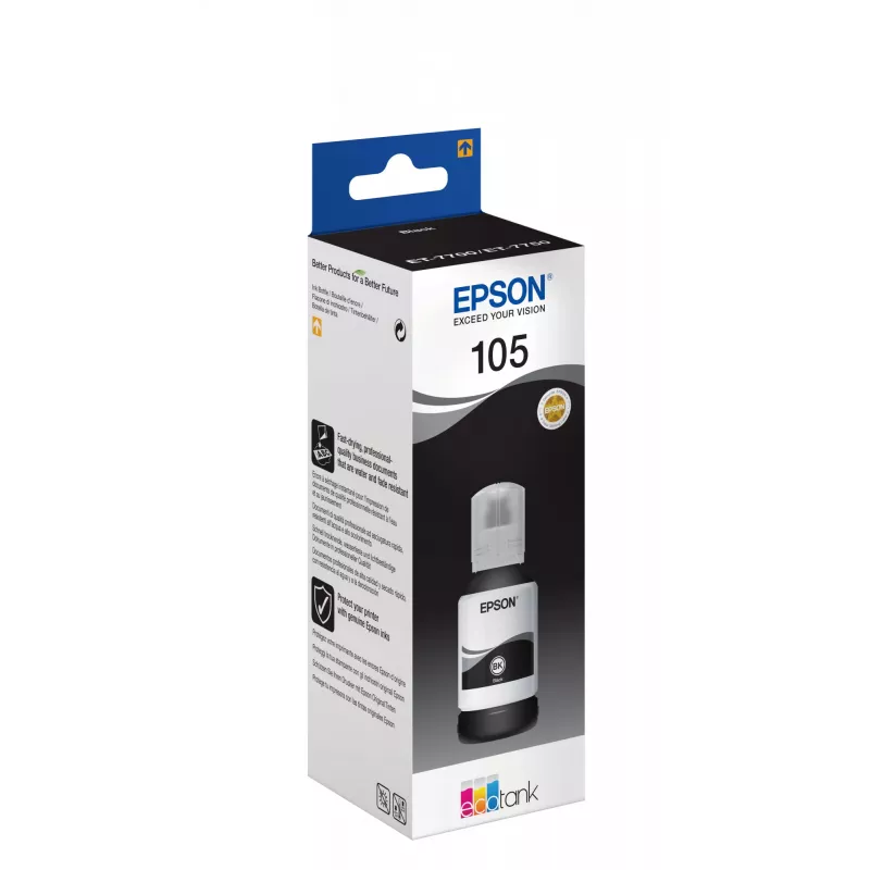 Epson 105 EcoTank Pigment Czarny ink bottle