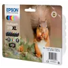 Epson Squirrel Multipack 6-kolorów 378XL Claria Photo HD Atrament
