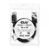 Kabel CLUB3D DisplayPort 1.4 HBR3 2m/6.56ft M/M 8K60Hz