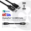 Kabel CLUB3D DisplayPort 1.4 HBR3 2m/6.56ft M/M 8K60Hz
