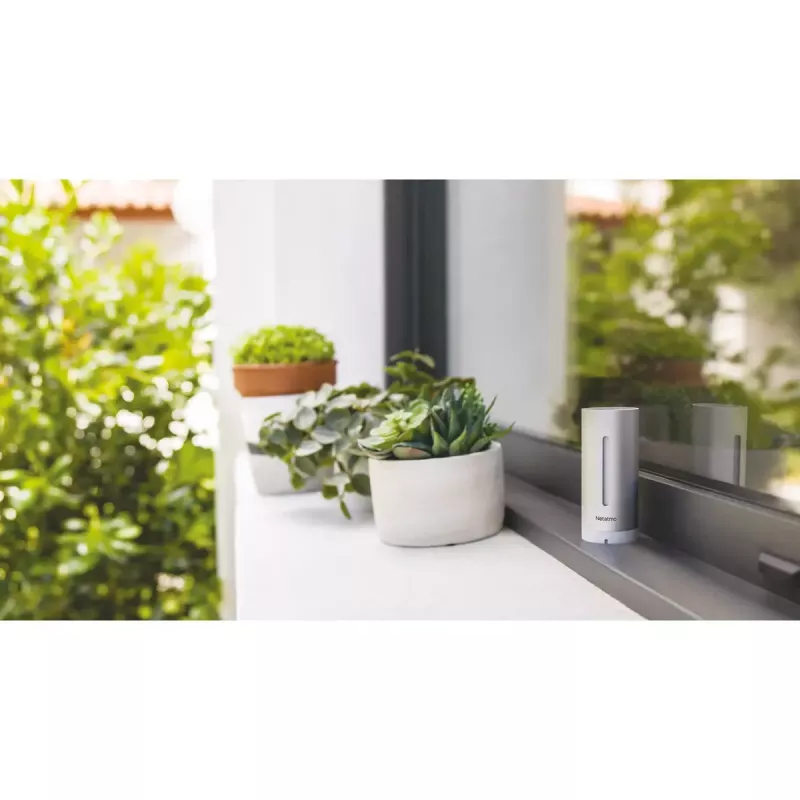 Cyfrowa stacja pogodowa Netatmo NWS01-EC, aluminium, bateria/USB, Wi-Fi