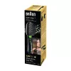 Szczotka do włosów łopatkowa BRAUN BR710 dla dorosłych, czarno-zielona, 175 g