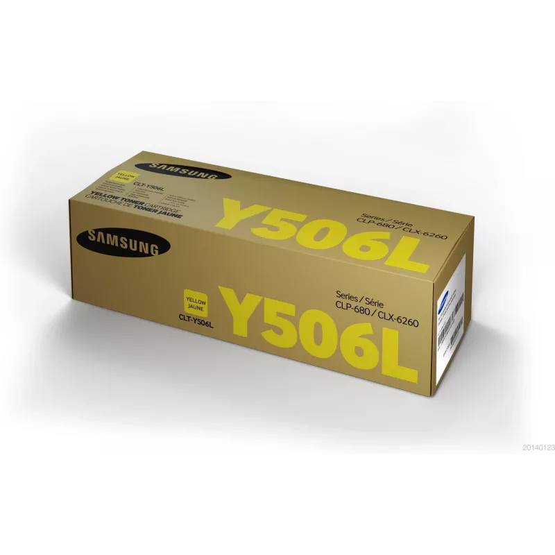 Samsung CLT-Y506L wysokowydajna żółta oryginalna kaseta z tonerem