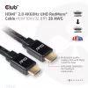 Kabel CLUB3D HDMI 2.0 4K60Hz RedMere 10m/32.8ft