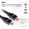Przewód CLUB3D HDMI 2.0 4K60Hz RedMere 15m/49.2ft