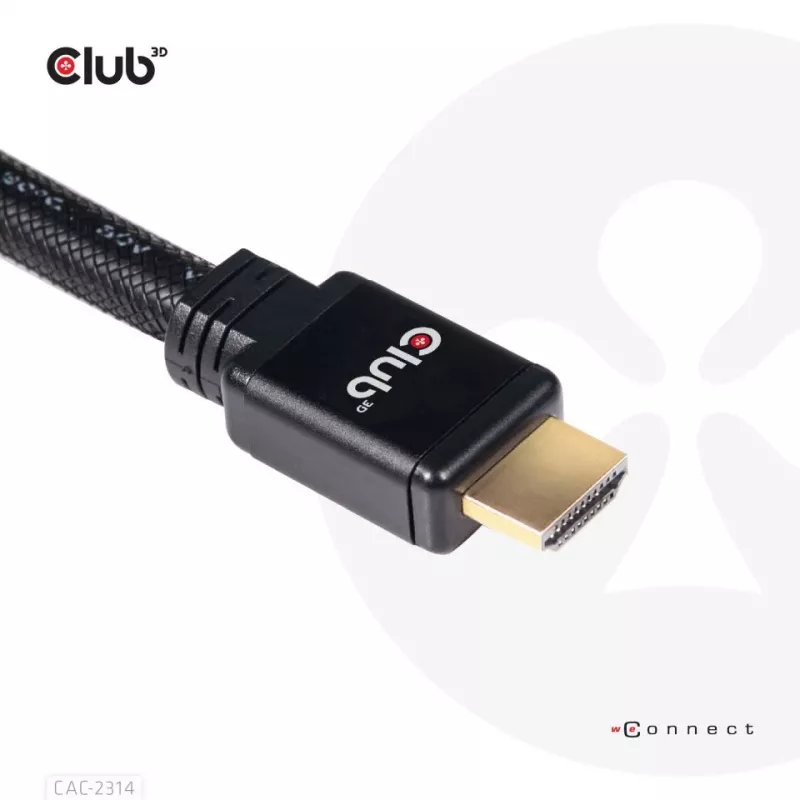 Przewód CLUB3D HDMI 2.0 4K60Hz RedMere 15m/49.2ft