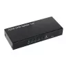 CLUB3D Rozdzielacz HDMI™ 4K@60Hz UHD z zasilaczem sieciowym, 4 porty