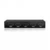CLUB3D HDMI™ 2.0 UHD 4K60Hz SwitchBox 4 porty z pilotem IR