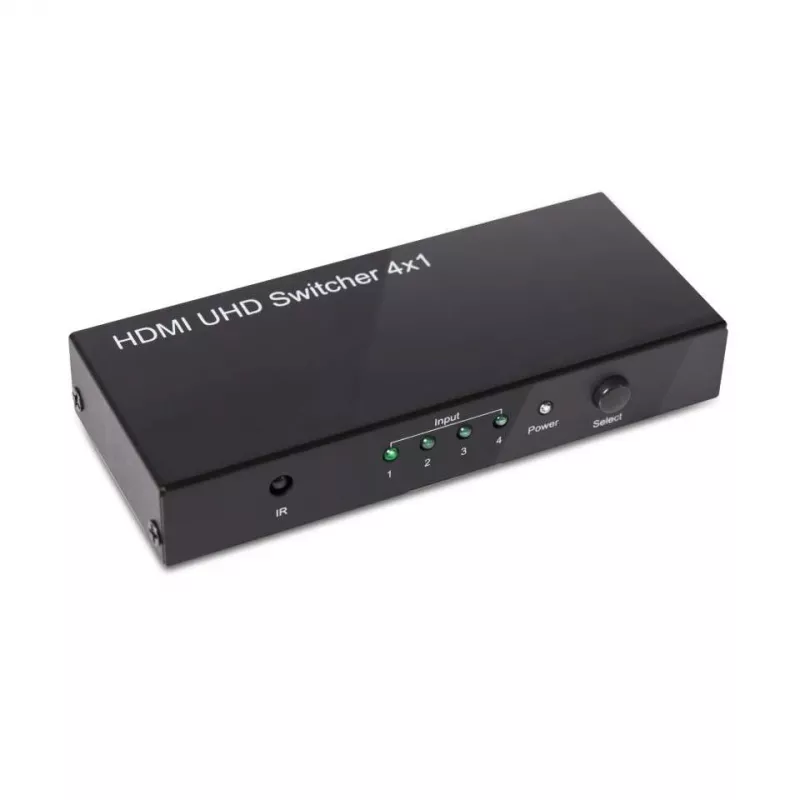 CLUB3D HDMI™ 2.0 UHD 4K60Hz SwitchBox 4 porty z pilotem IR