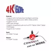 CLUB3D HDMI™ 2.0 UHD 4K60Hz SwitchBox 4 porty z pilotem IR