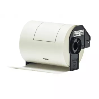 Brother DK-11247 taśma do etykiet Czarny na białym