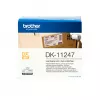 Brother DK-11247 taśma do etykiet Czarny na białym