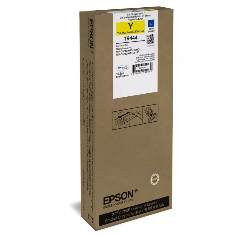 Epson WF-C5xxx Series Wkład atramentowy L Żółty