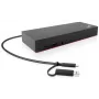 Stacja dokująca Lenovo 40AF0135EU do laptopa / replikator portów, przewodowa, czarna