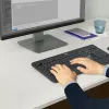 Bezprzewodowy zestaw klawiatury i myszy Logitech MK540 Advanced — pełnowymiarowa klawiatura QWERTY, odbiornik USB, układ US, ergonomiczna mysz, czarno-biały